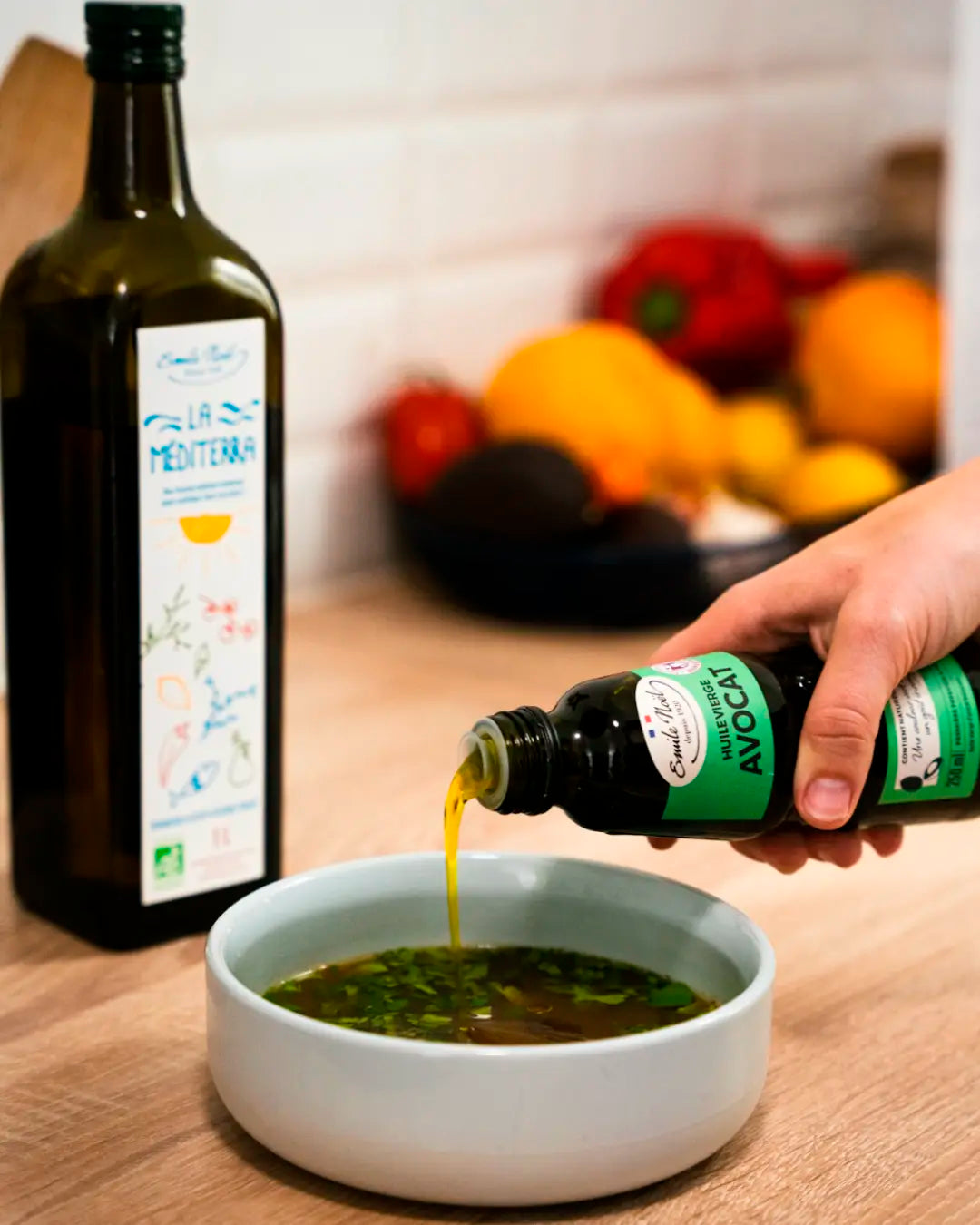5 vinaigrettes maison faciles avec nos huiles bio Émile Noël