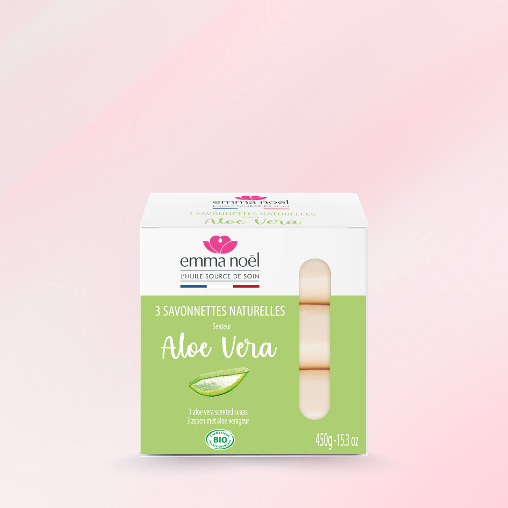 Savonnettes Aloe Vera Bio 3x