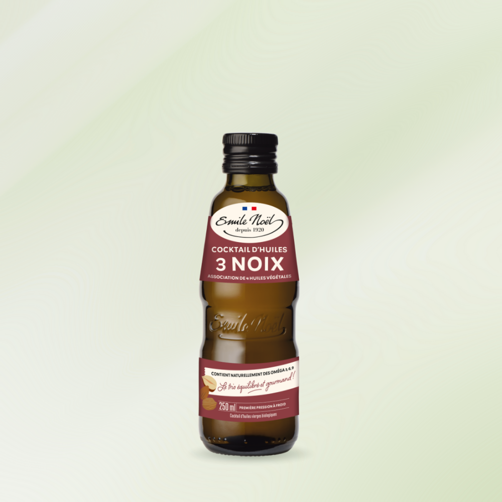 Cocktail d'Huiles Vierges 3 Noix Bio