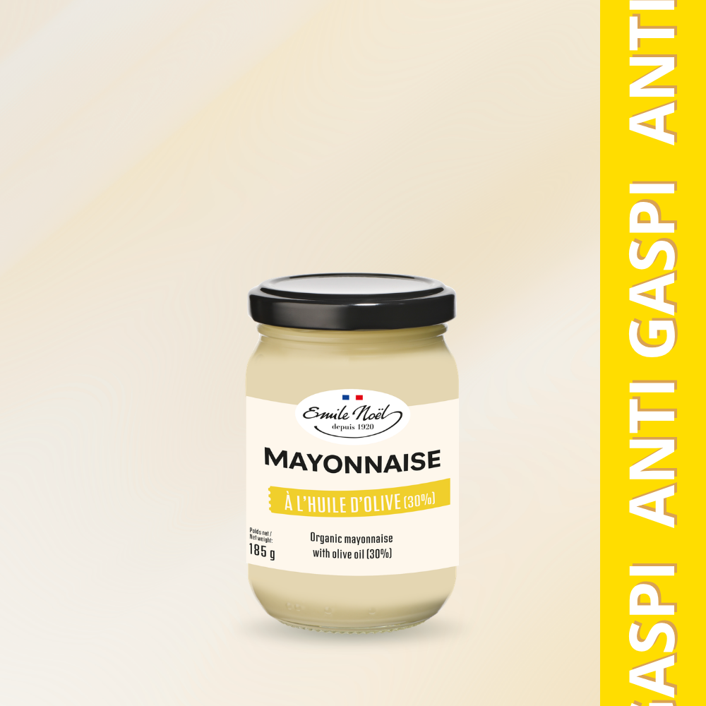 Mayonnaise Nature à l'Huile d'Olive Bio ANTI GASPI