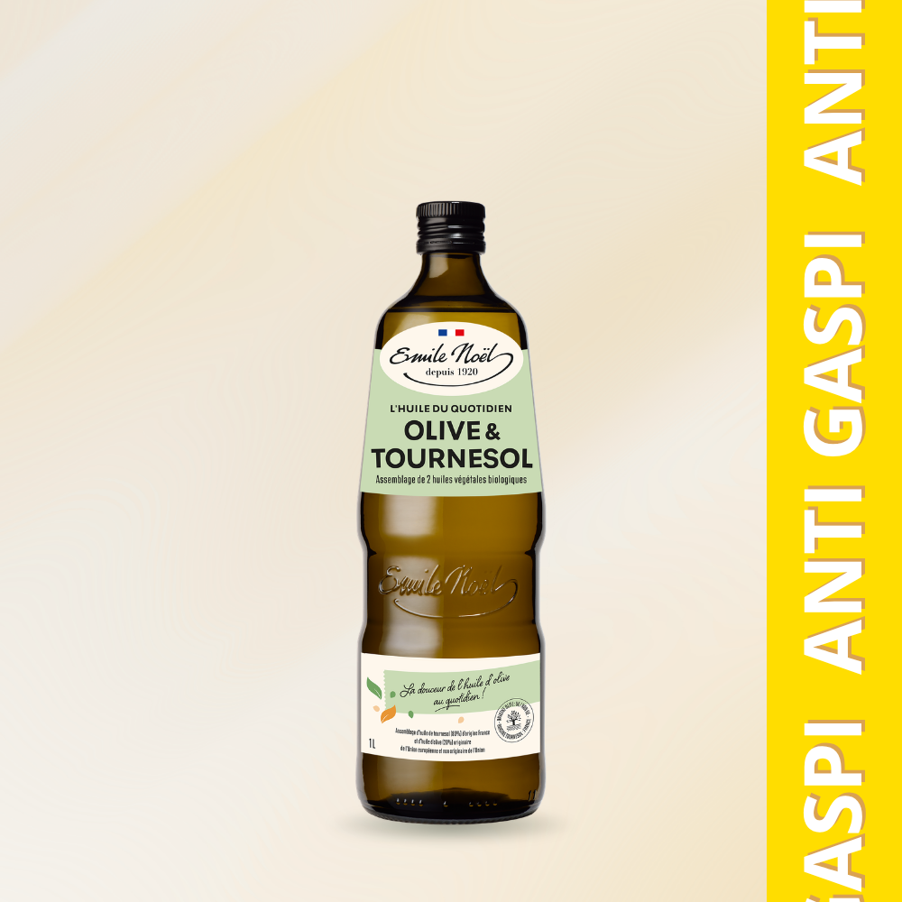 Organic Deodorized Sunflower Oil and Extra Virgin Olive Oil