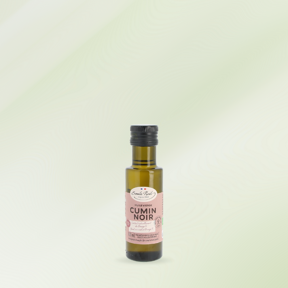 Huile Vierge de Cumin Noir Bio