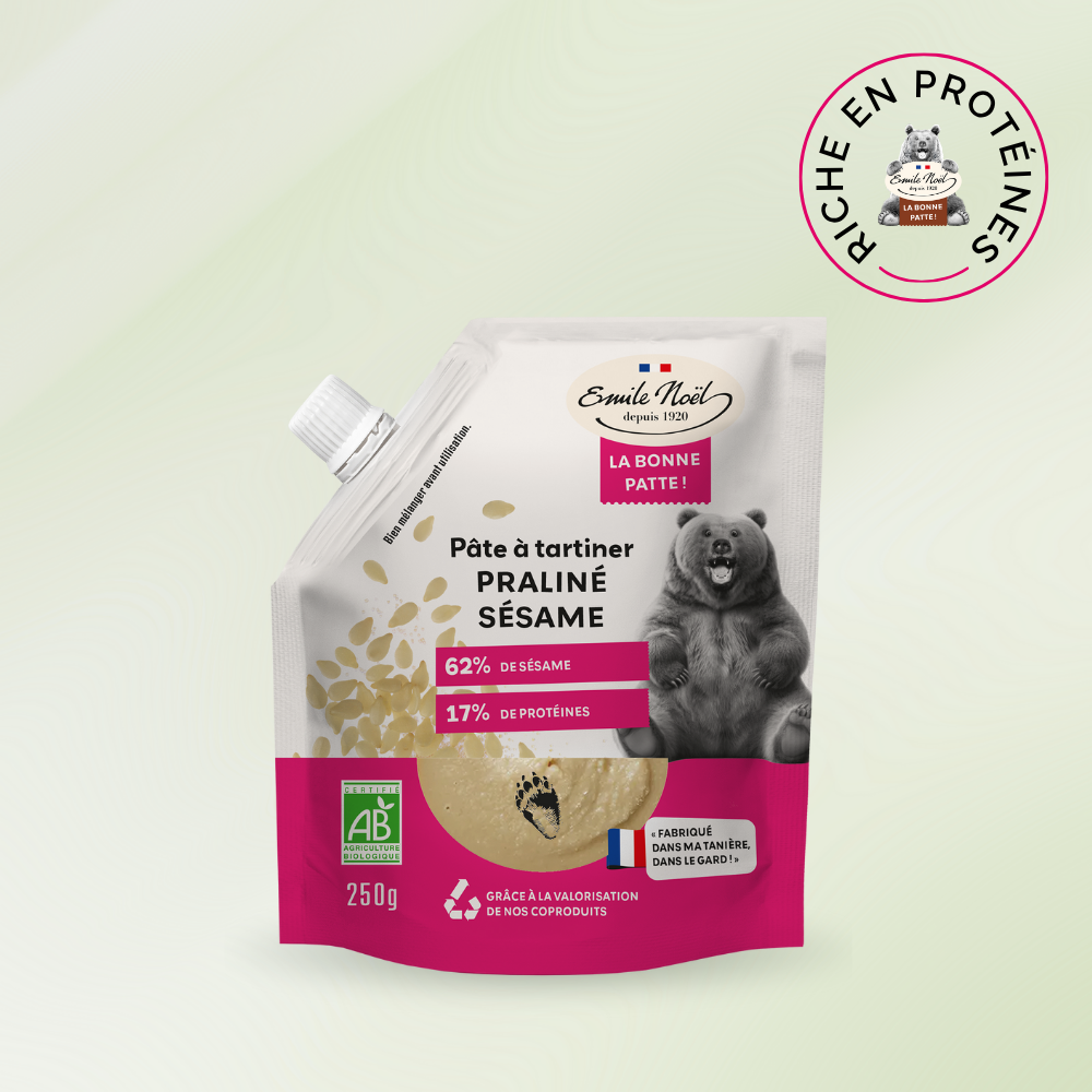 Pâte à Tartiner Praliné Sésame Bio