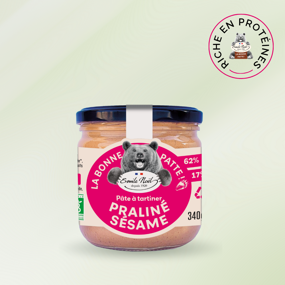 Pâte à Tartiner Praliné Sésame Bio