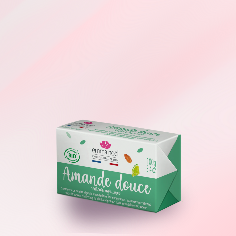 Savonnette à l'Huile Amande Douce Bio