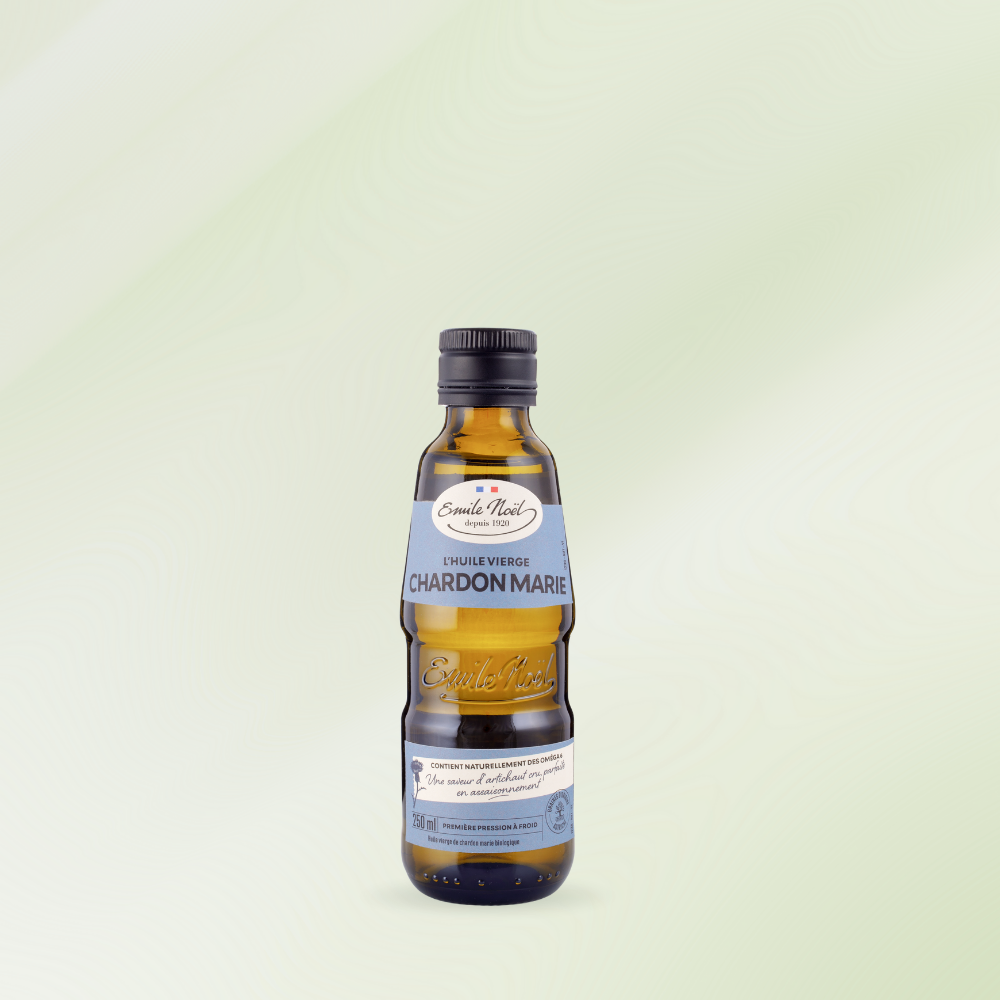 Huile Vierge De Chardon Marie Bio - Pure, Pressée à Froid - Flacon Neuf