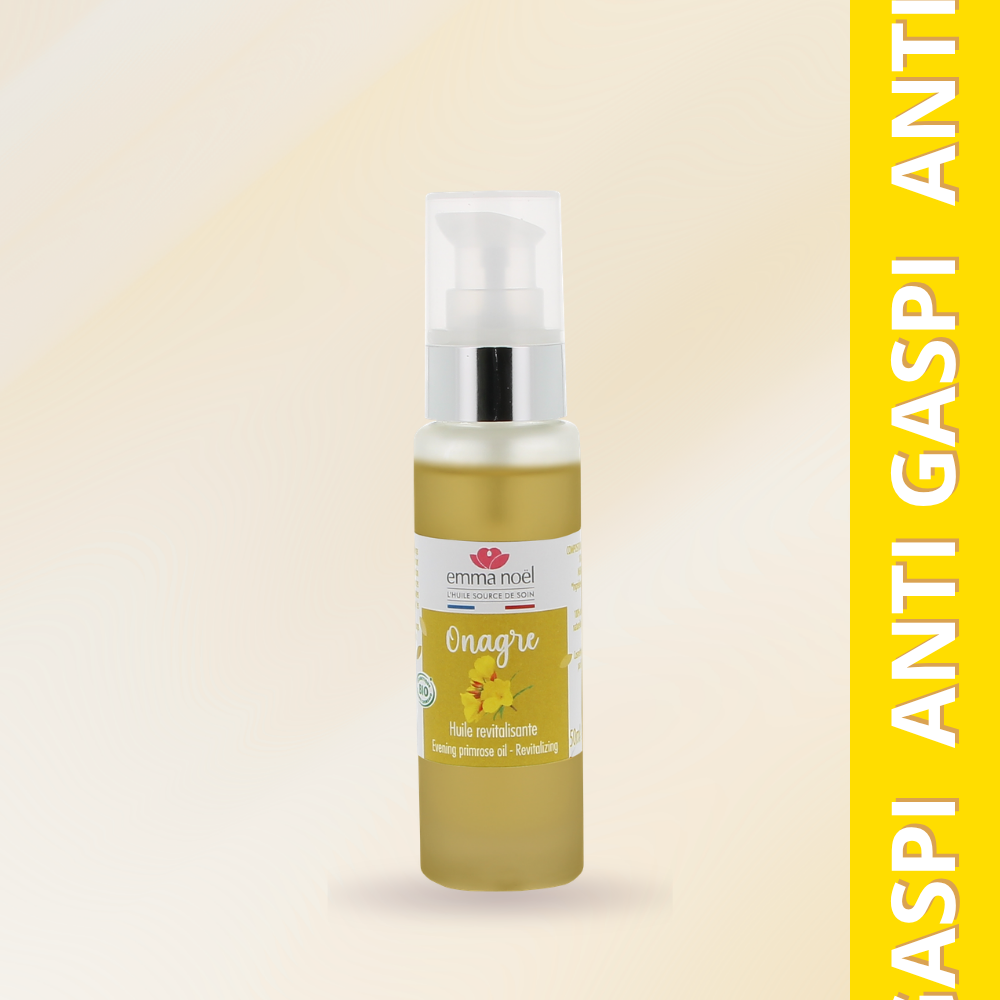 Huile Vierge d'Onagre Bio ANTI GASPI