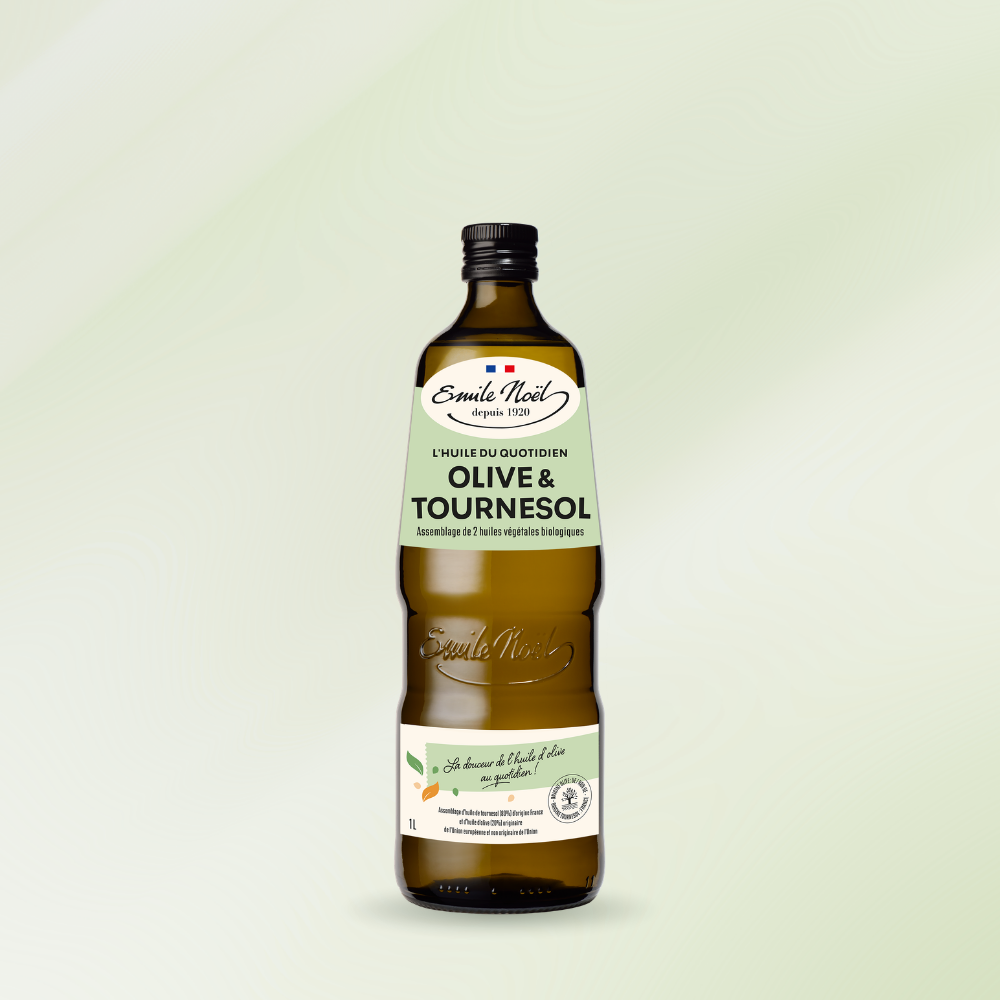 Huile de Tournesol Désodorisé et Olive Vierge Extra Bio
