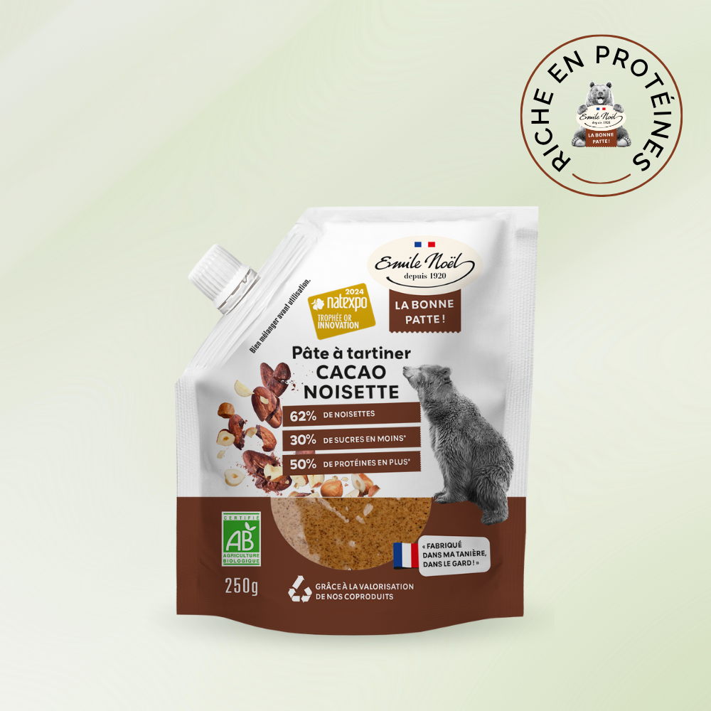 Pâte à Tartiner Cacao Noisette Bio
