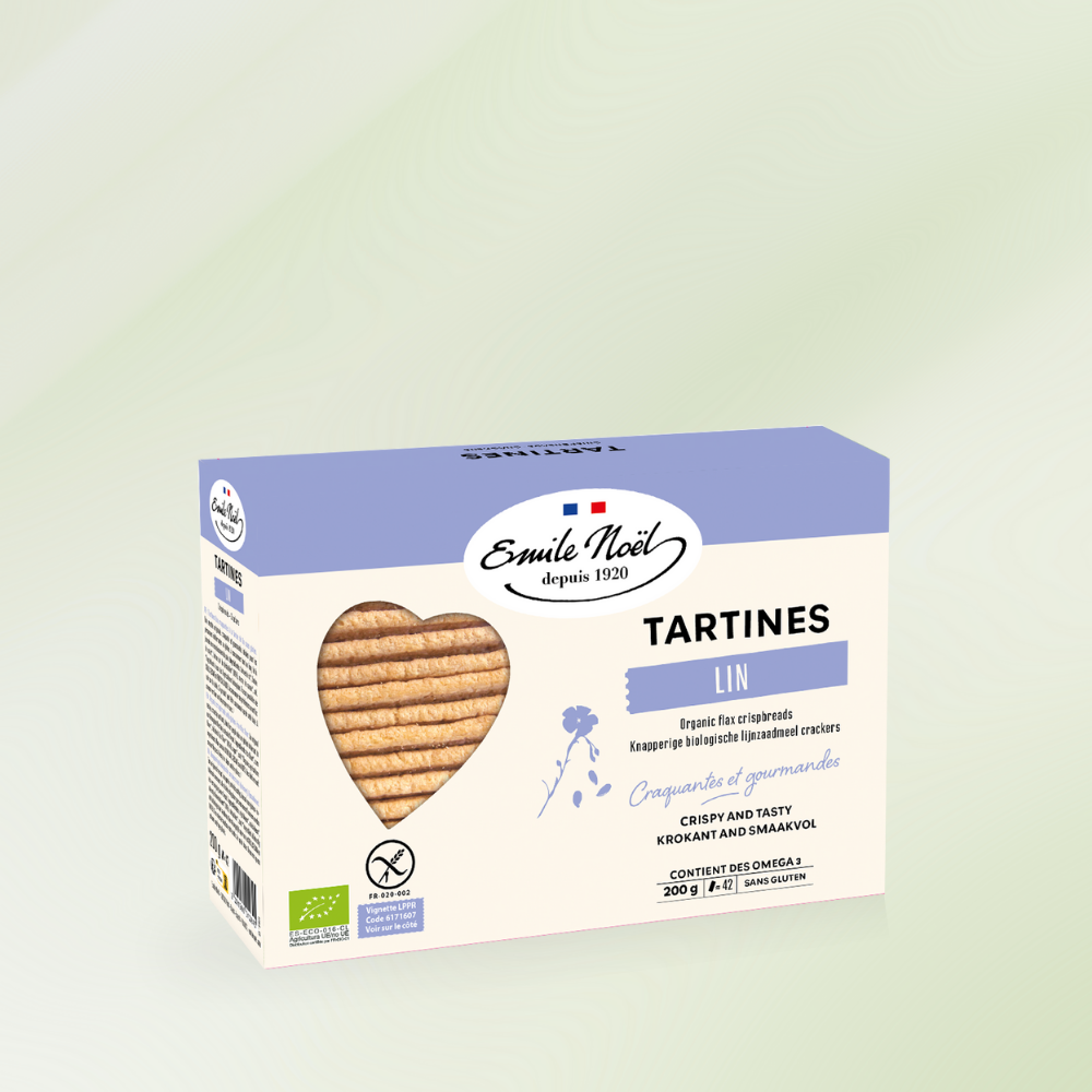 Tartines sans Gluten Lin Bio