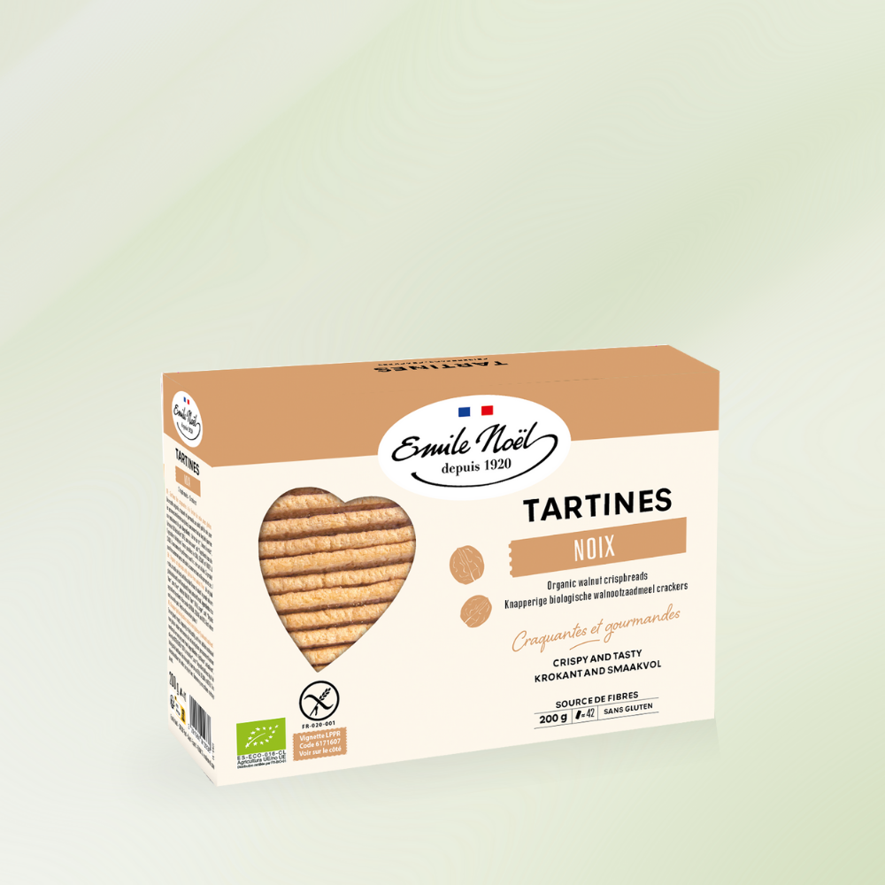 Tartines sans Gluten Noix Bio