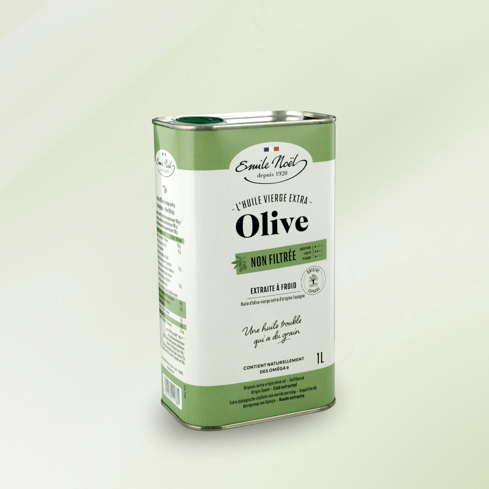 Huile d'Olive Vierge Extra Bio non filtrée