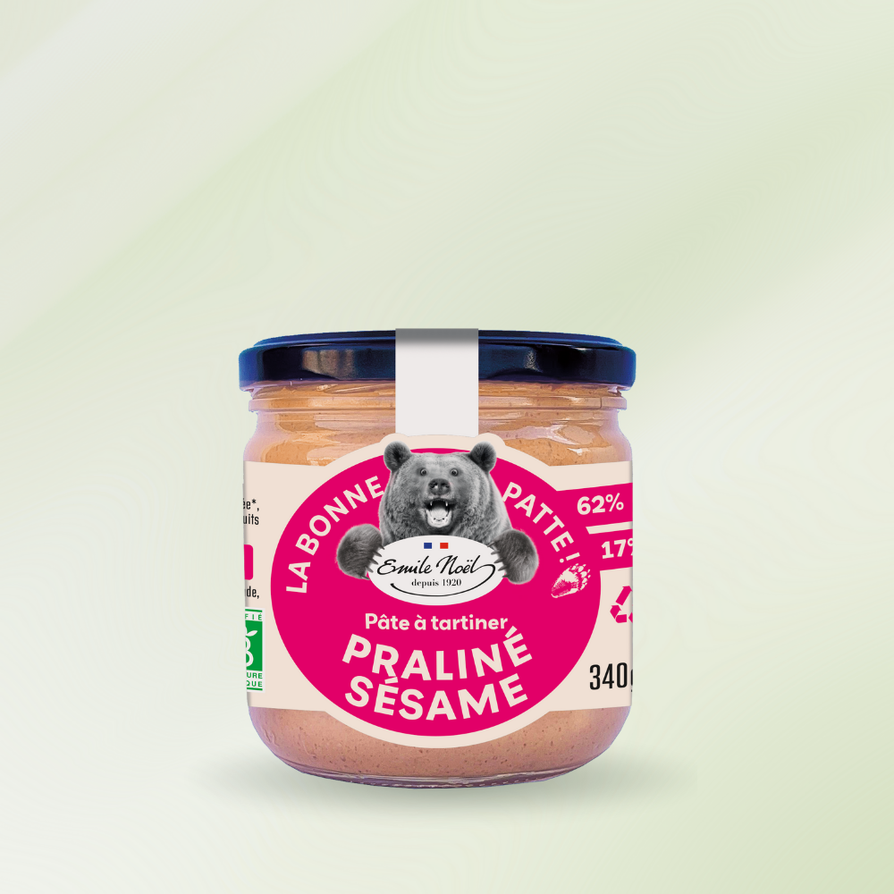 Pâte à Tartiner Praliné Sésame Bio