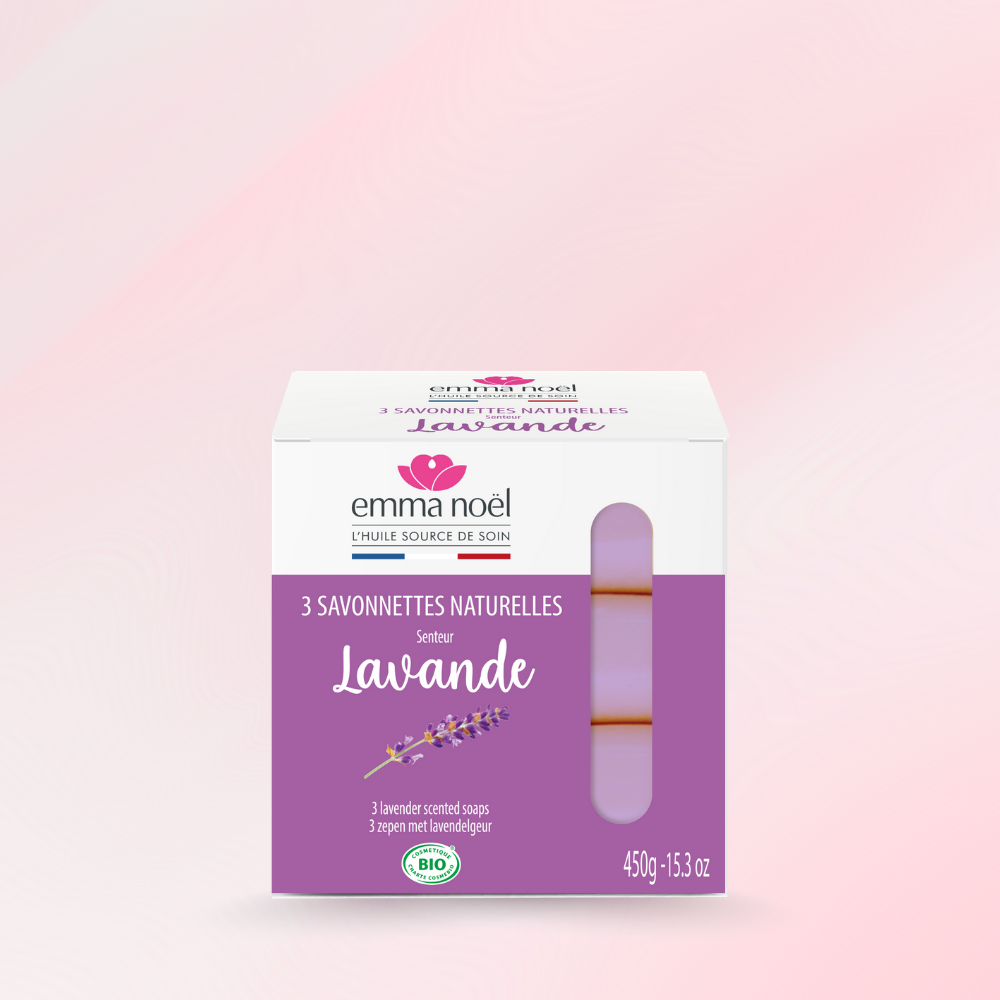 Savonnettes Lavande Bio 3x