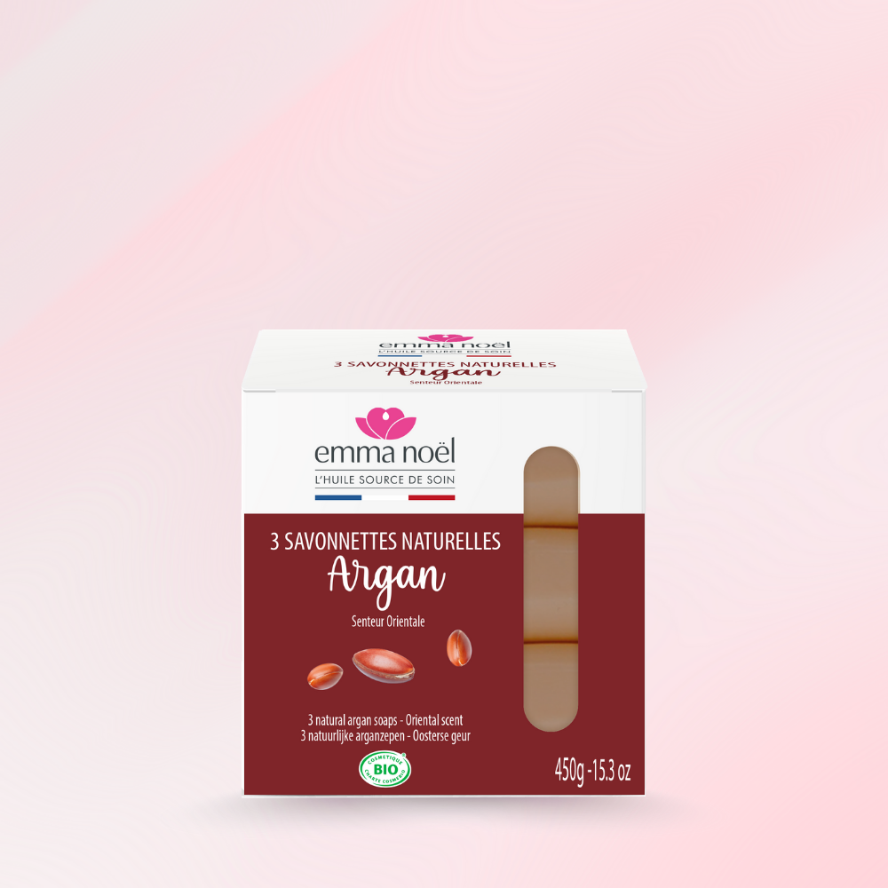 Savonnettes Argan Bio 3x