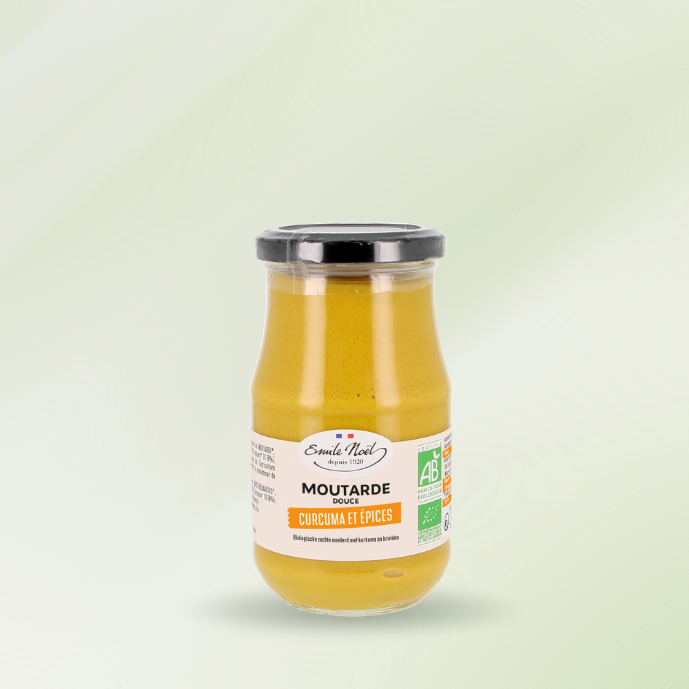 Moutarde Douce Epices/Curcuma Bio