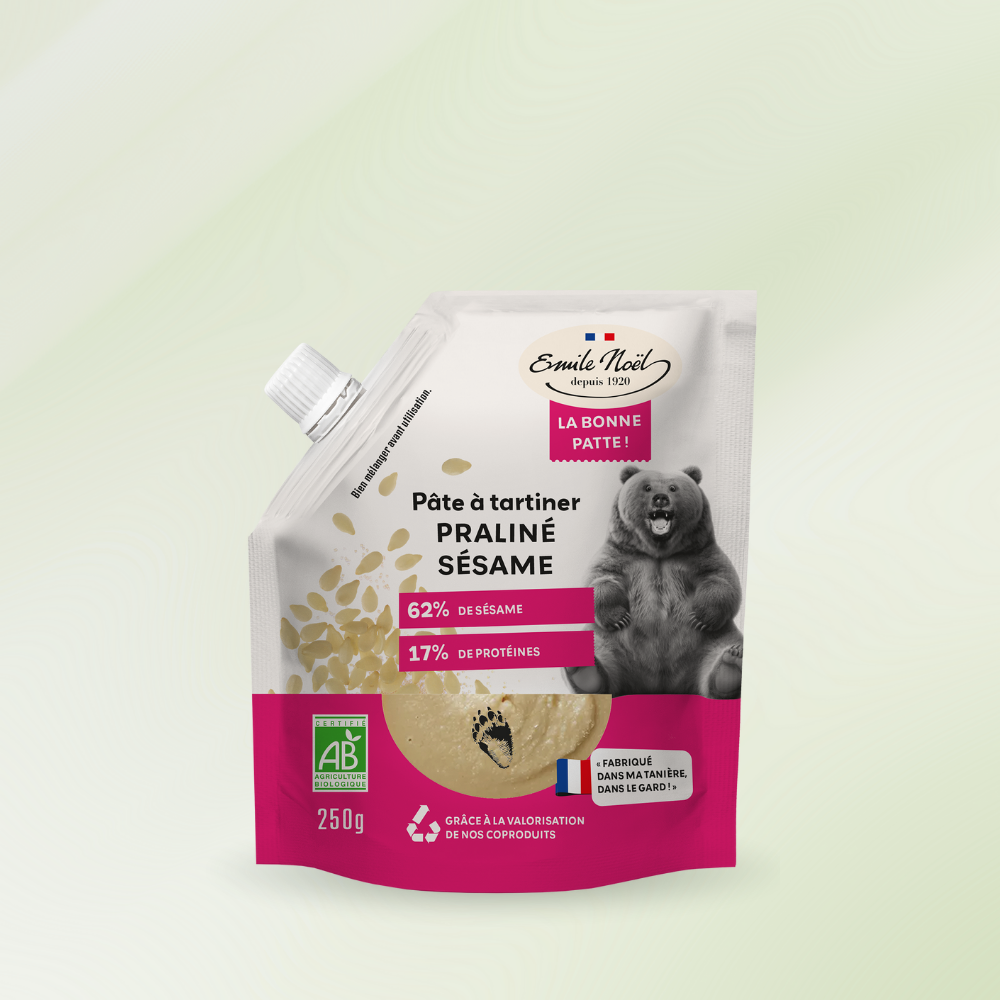 Pâte à Tartiner Praliné Sésame Bio