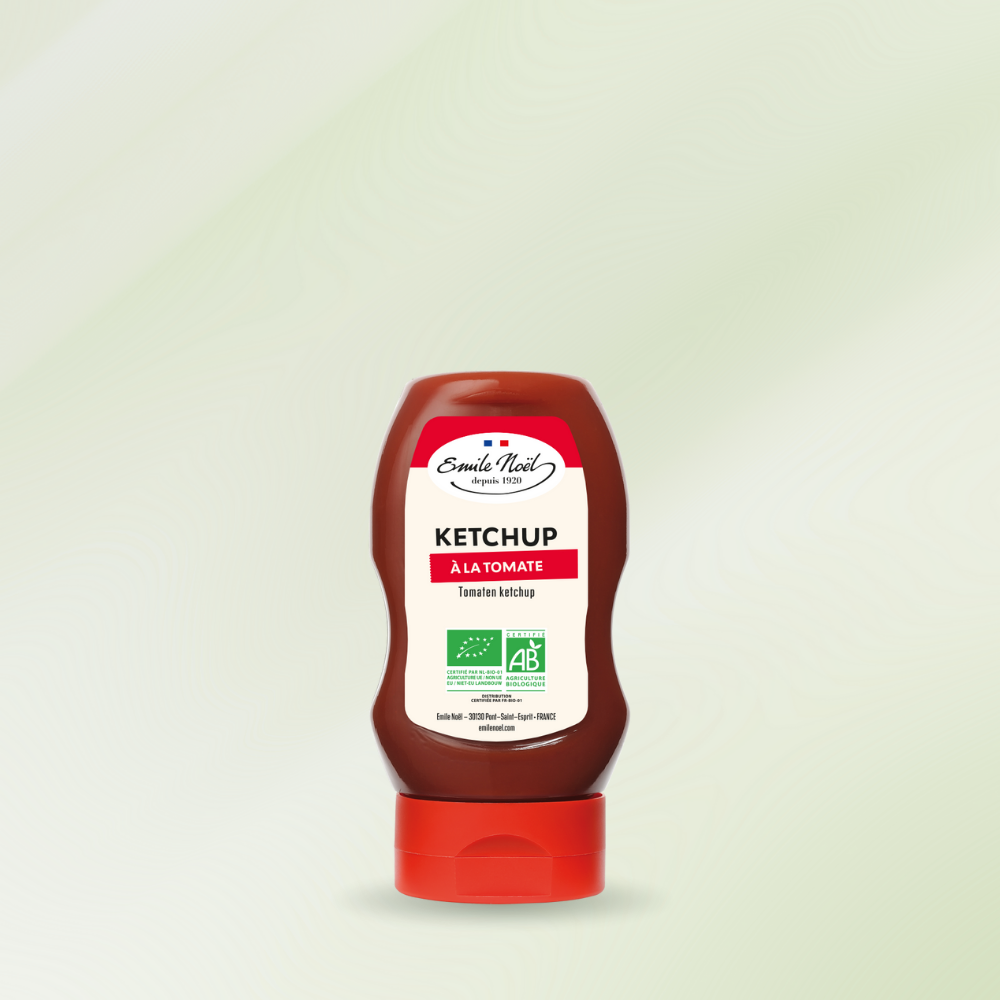 Ketchup sans sucre raffiné Bio