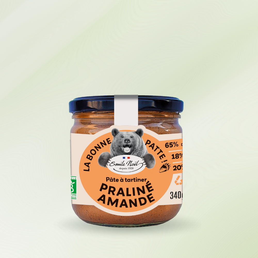 Pâte à Tartiner Praliné Amande Bio