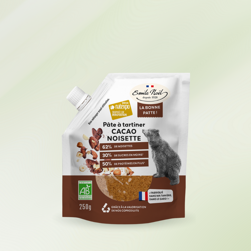 Pâte à Tartiner Cacao Noisette Bio