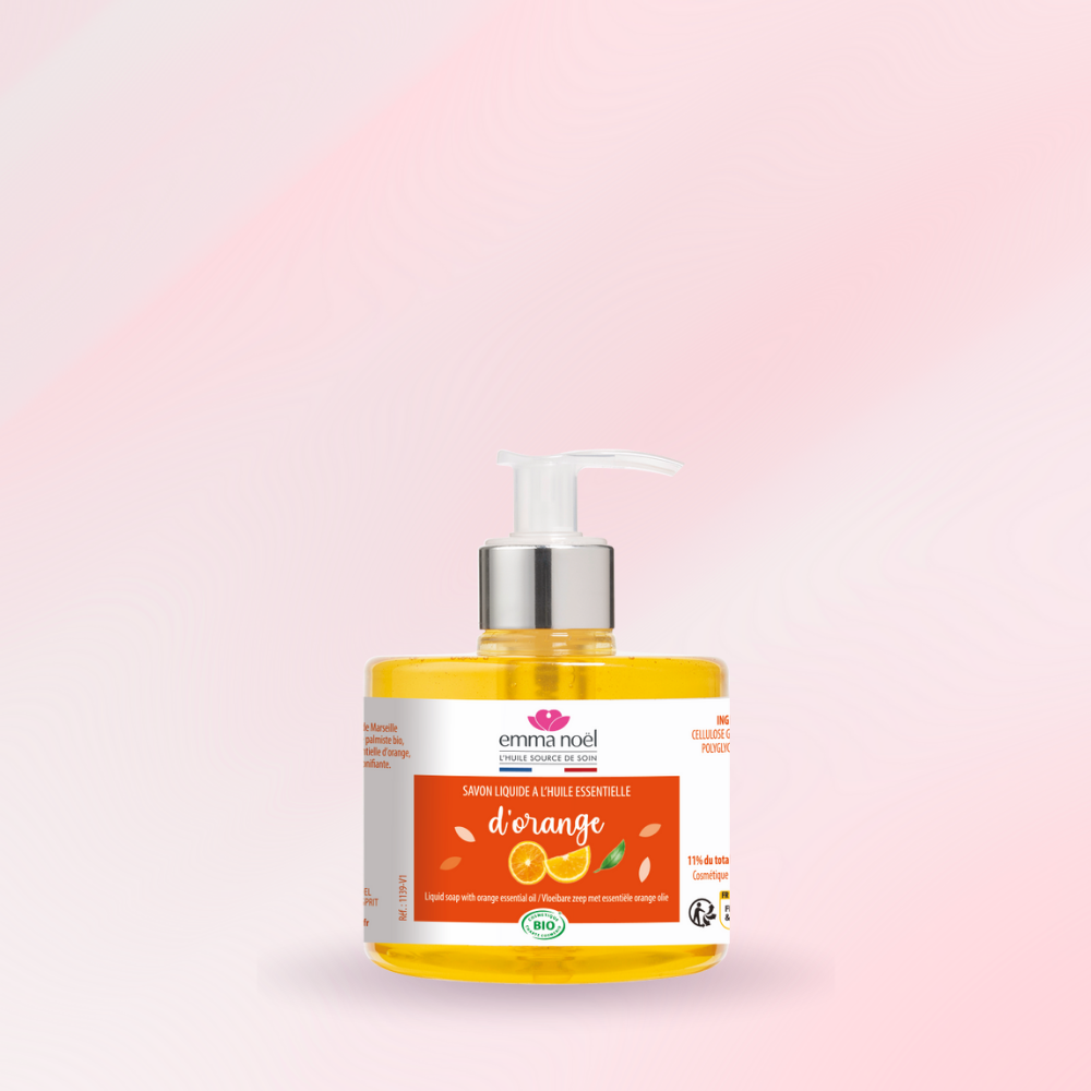 Savon Liquide HE Orange Bio