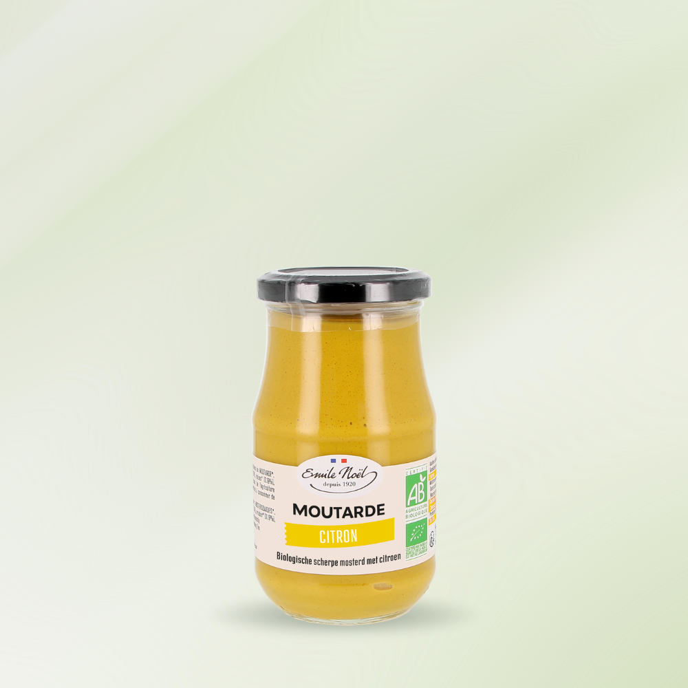 Moutarde Forte au Citron Bio