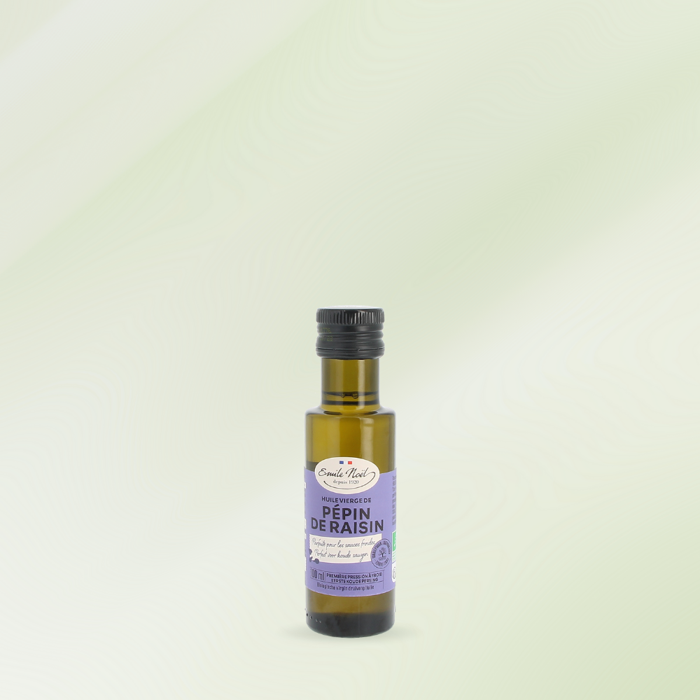 Huile Vierge de Pépin de Raisin Bio