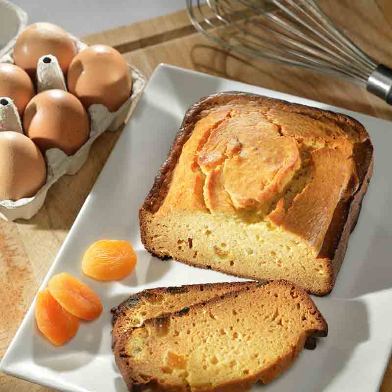 recette cake aux abricots secs Emile Noël