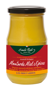 Moutarde miel épices Emile Noël