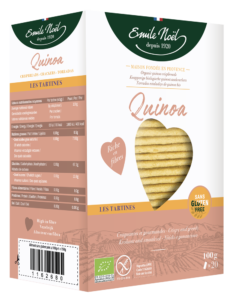 Tartine 100gr quinoa sans gluten Emile Noël