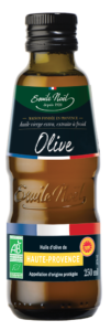 huile vierge bio d'olive Haute Provence Emile Noël