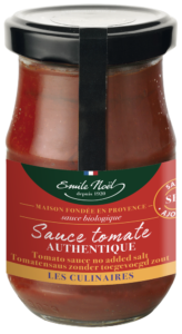 sauce tomate cuisinée appauvrie en sel Emile Noël