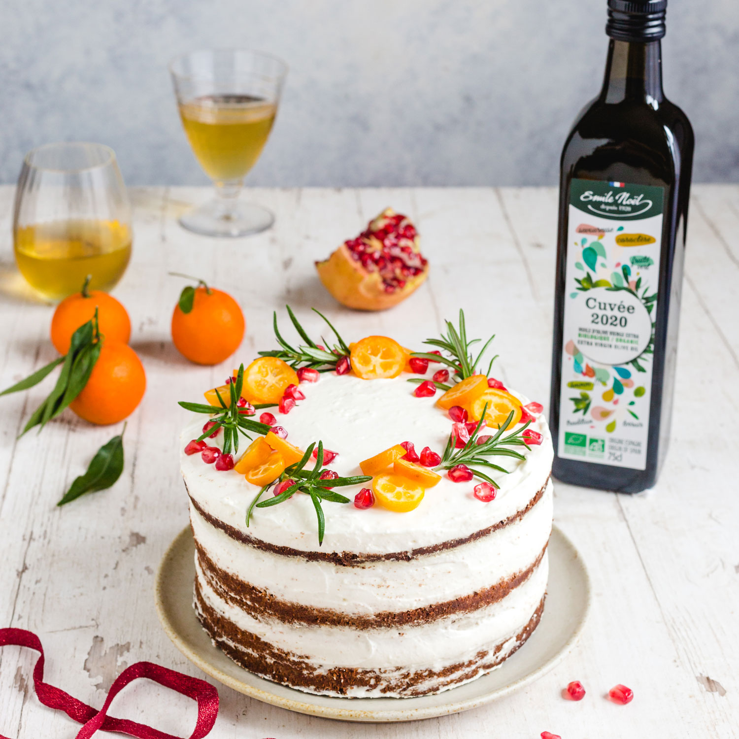 Gateau A L Orange Et A L Huile D Olive Emile Noel