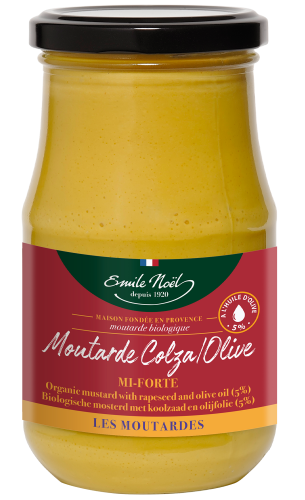 Moutarde colza olive Emile Noël