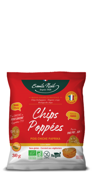 Chips POPPEES paprika bio Emile Noel